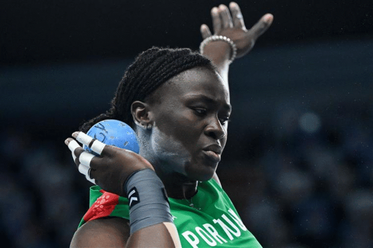 Auriol Dongmo campeã do lançamento do peso nos Europeus de Atletismo