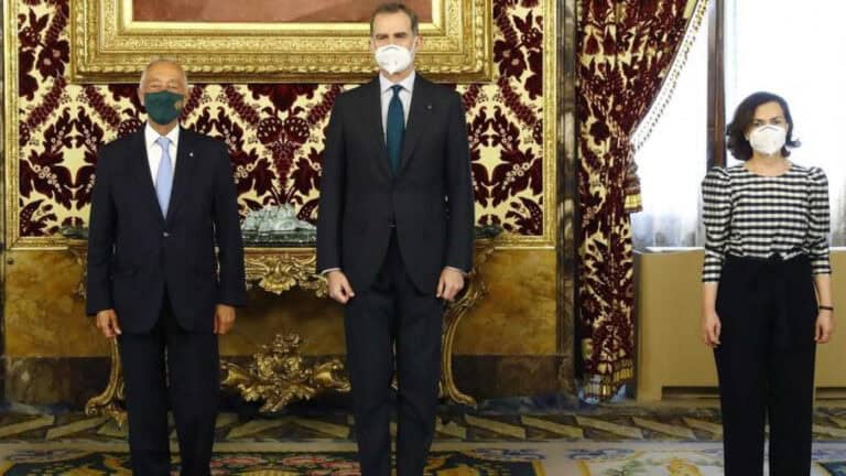 Marcelo Rebelo de Sousa recebido pelo rei de Espanha em Madrid
