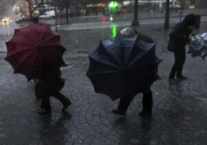 Fim de semana com previsão de chuva