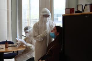 100% das vagas para testes covid preenchidas esta segunda e terça-feira