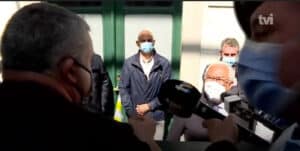 Protestos contra o governo marcam inauguração da modernização da Linha do Minho