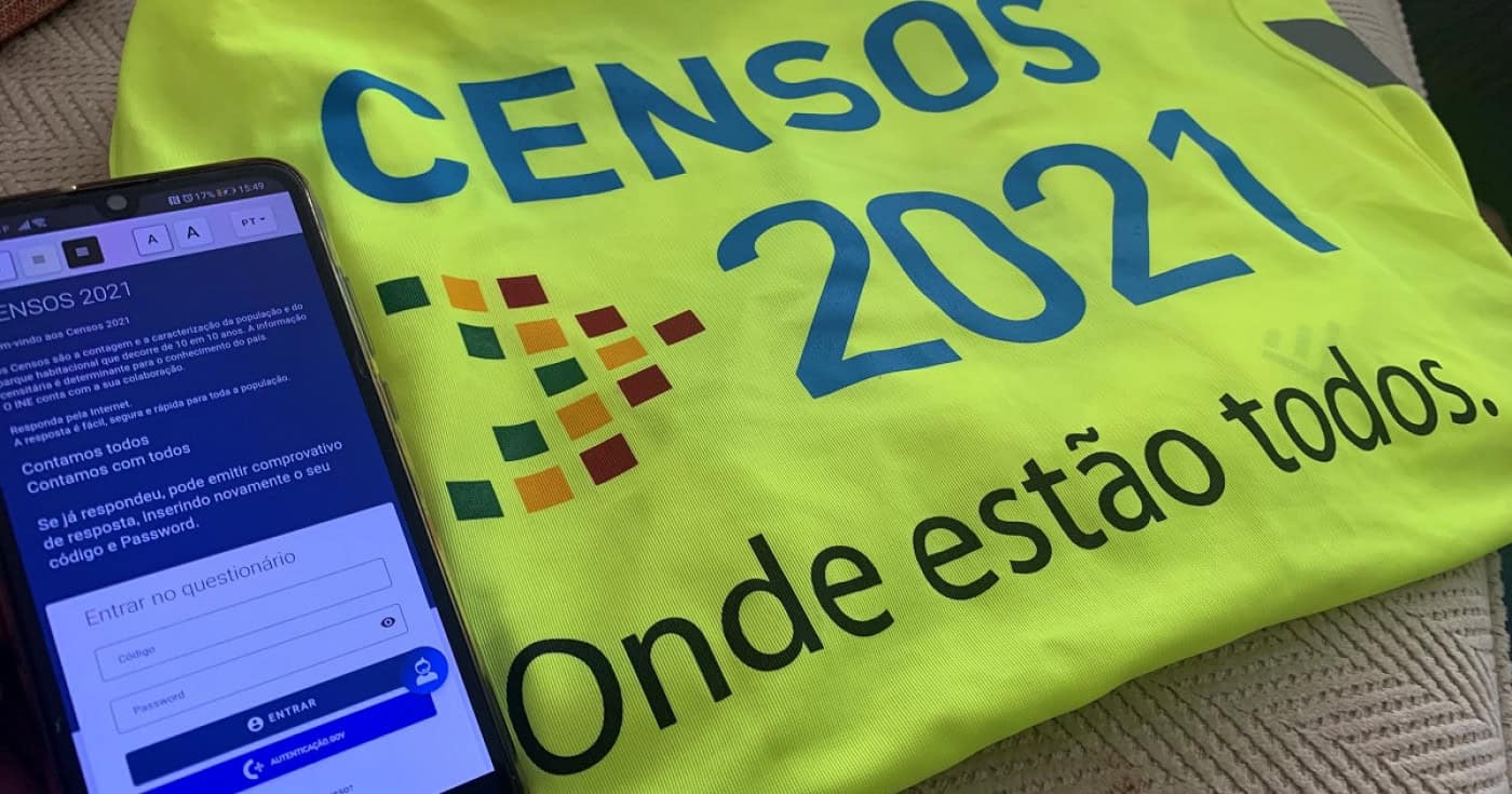 Prazo para responder ao Censos 2021 online prolongado até 31 de maio 