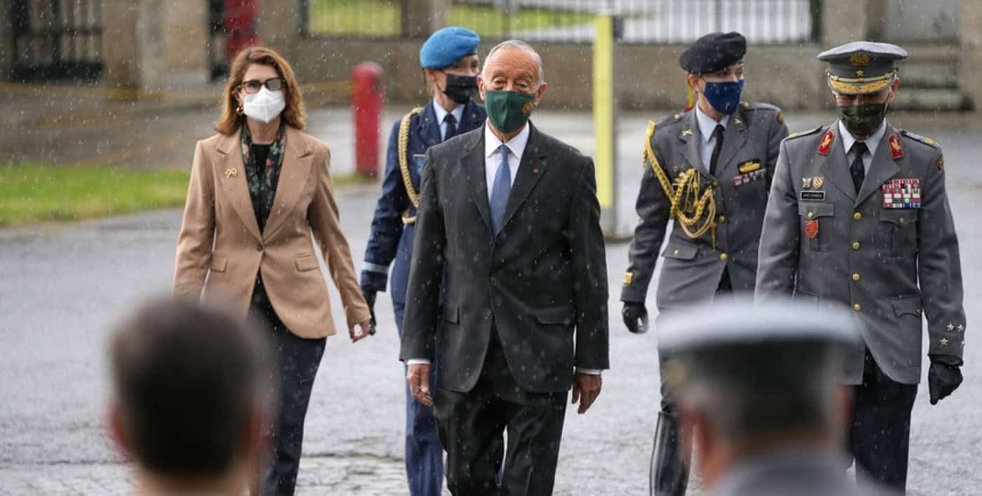 Marcelo no RC6 agradece "contributo" dos militares no combate à Covid-19