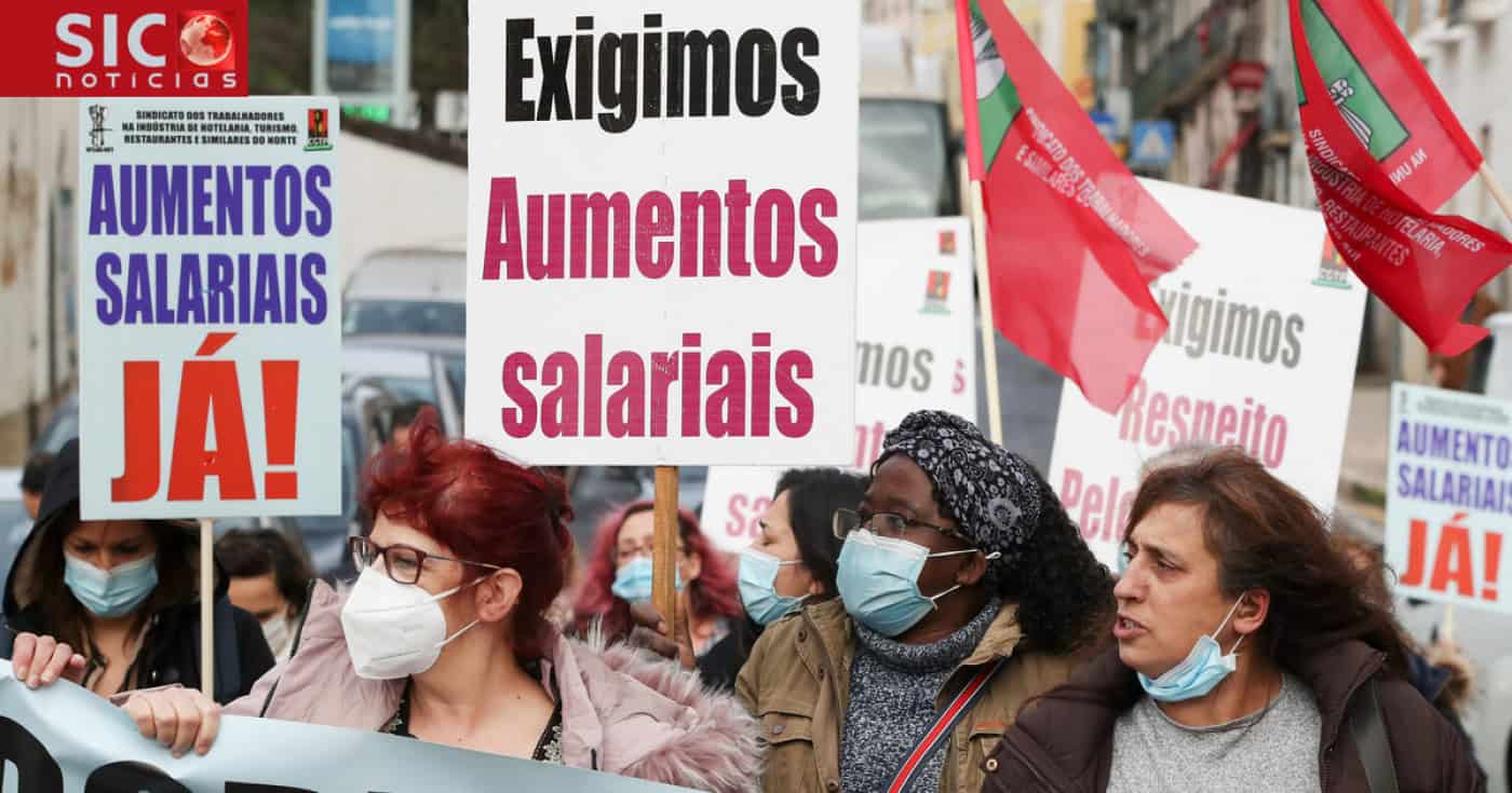 Trabalhadores dos serviços de apoio hospitalar em greve por melhores salários e condições
