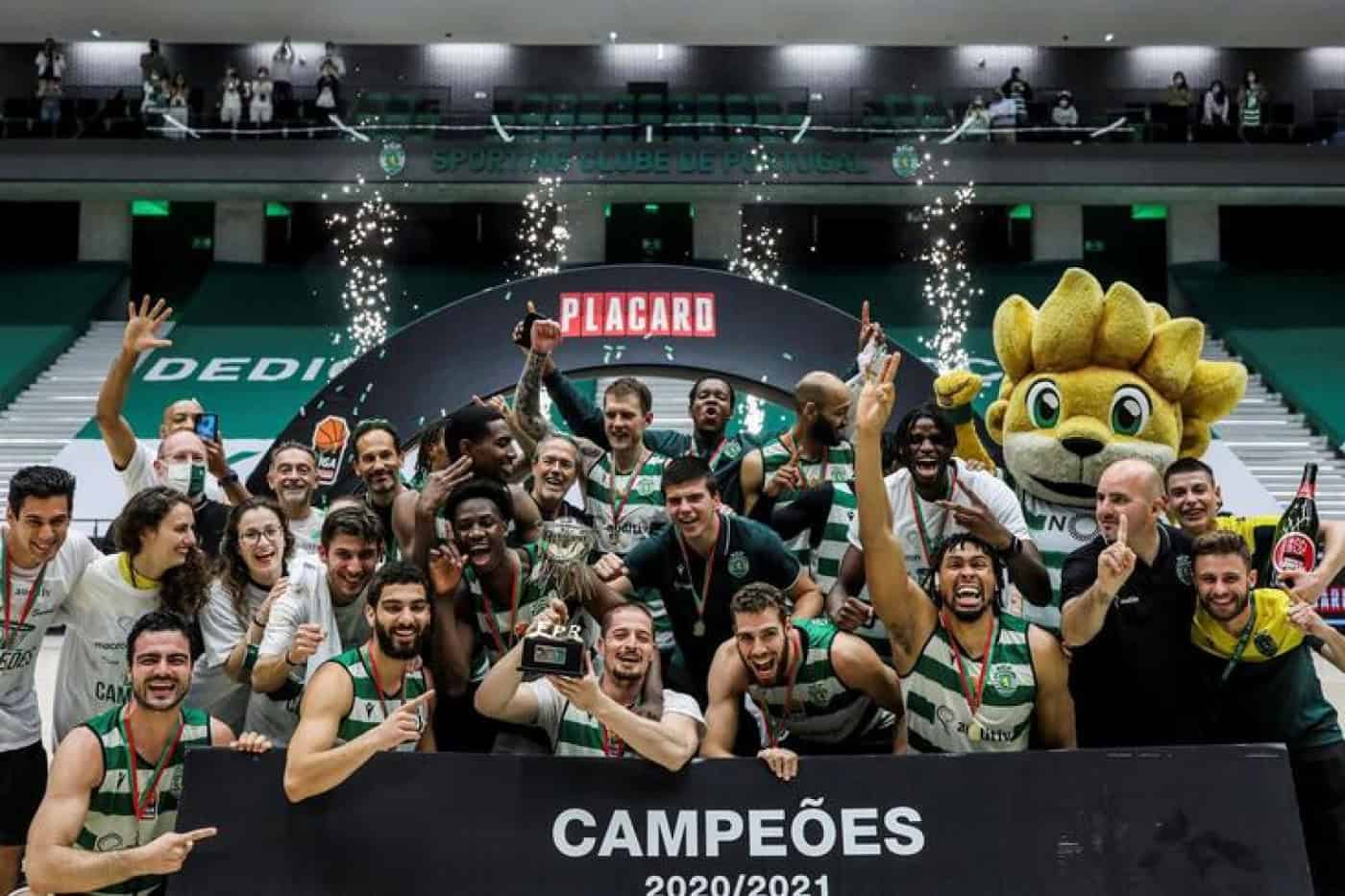 Sporting vence FC Porto na negra e sagra-se campeão de basquetebol