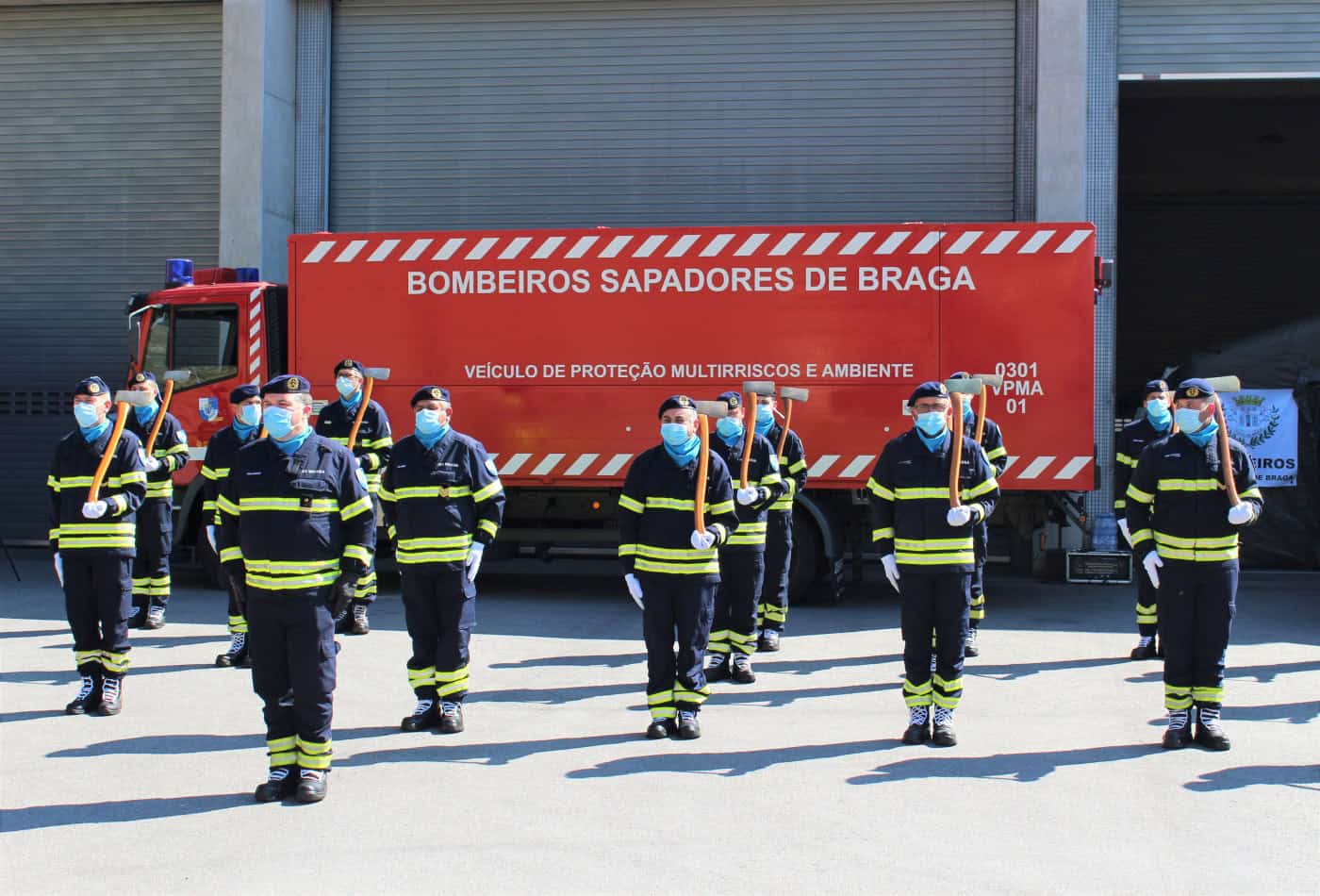 Sapadores de Braga adquirem veículo destinado ao combate de matérias perigosas