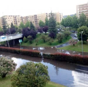 Atenção: Várias vias inundadas em Braga