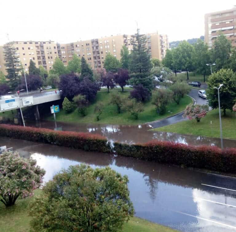 Atenção: Várias vias inundadas em Braga