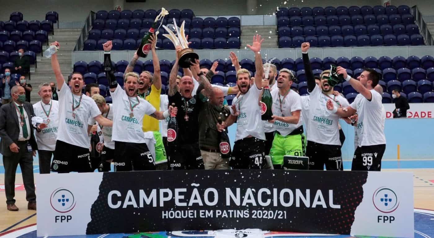 Sporting sagra-se campeão nacional de hóquei em patins