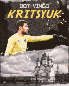 Guarda-redes Kritciuk reforça Gil Vicente com contrato até 2024