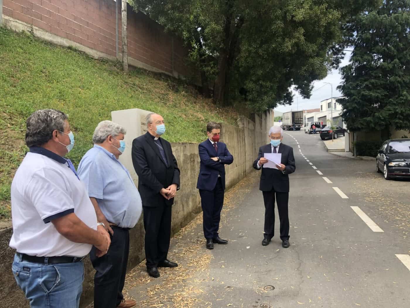 Cónego Cândido Predosa dá nome a rua em S. Lázaro
