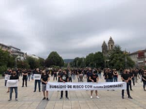 Polícias de Braga vão a Lisboa exigir 430 euros de subsídio de risco