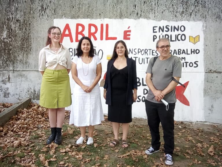 Marta Dias quer mostrar que os jovens estão atentos às questões políticas