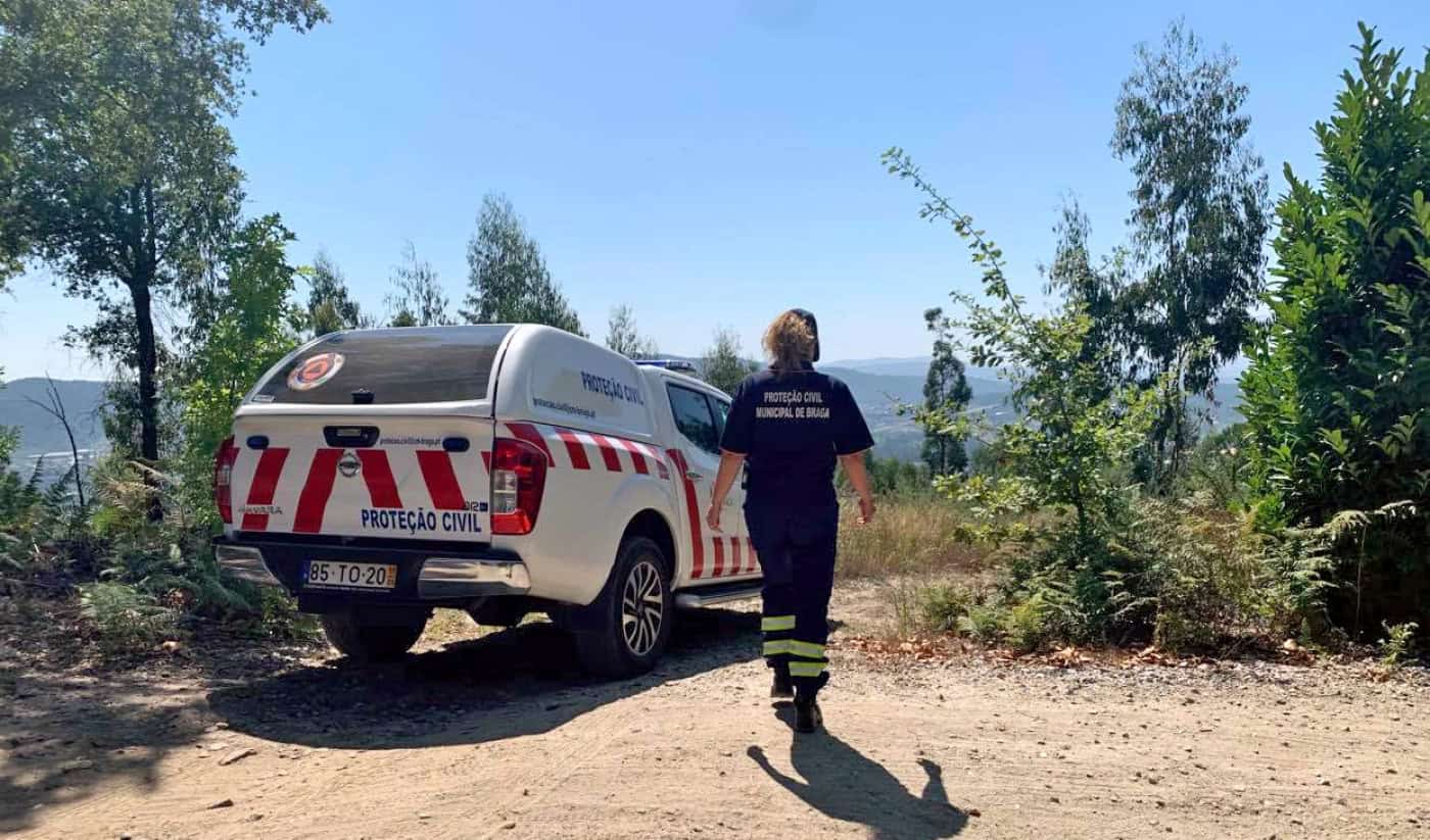 Braga reforça vigilância florestal até terça-feira