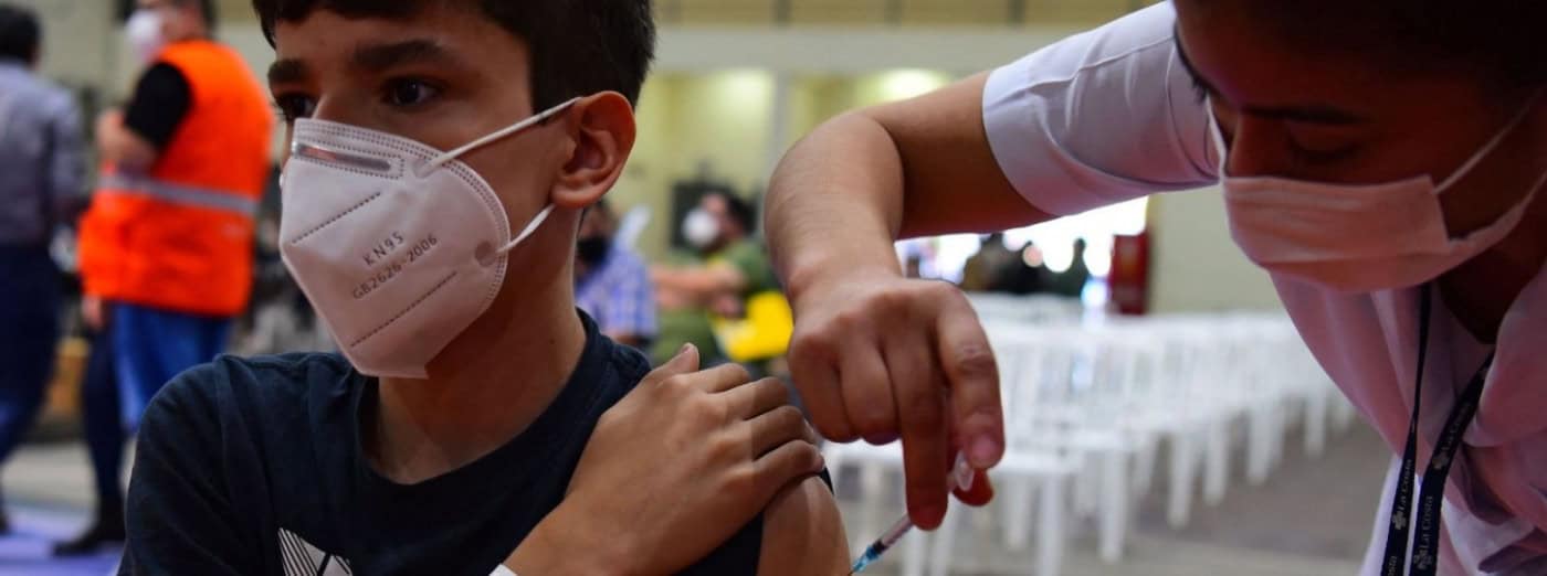 Autoagendamento da vacina reservado até sábado a jovens dos 12 aos 15 anos&nbsp;