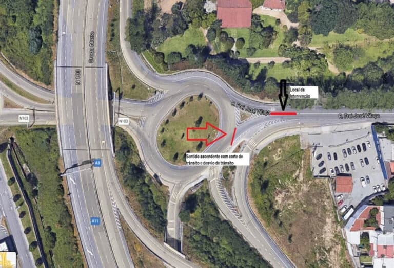 Via em Ferreiros cortada ao trânsito no início da próxima semana