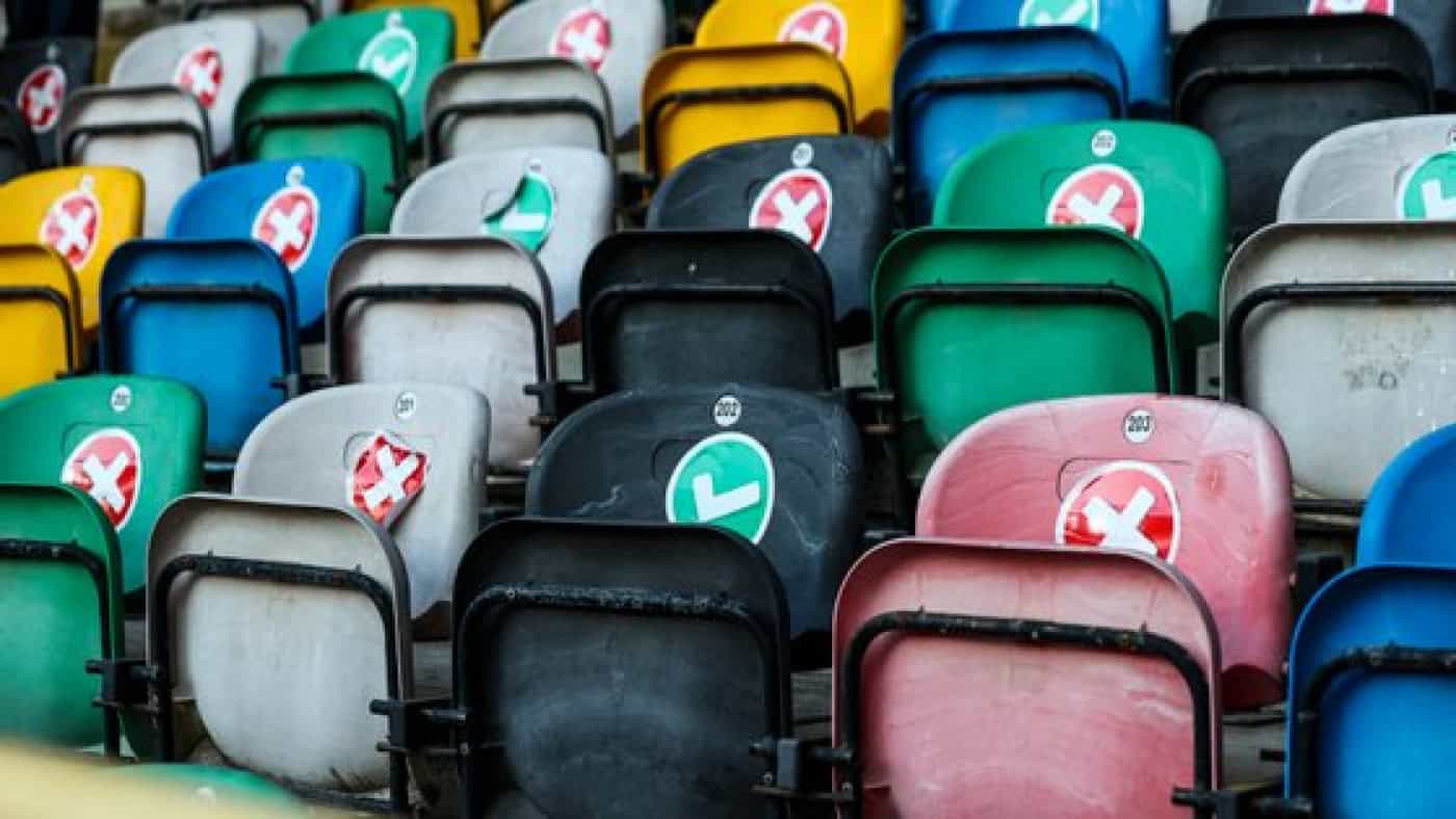 DGS aumenta para 50% lotação dos recintos desportivos