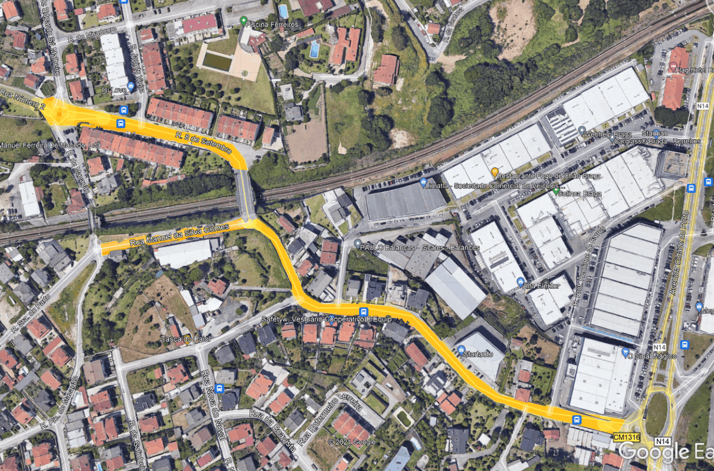 Obras na Rua 8 de Setembro e na Rua Manuel da Silva Gomes começam hoje