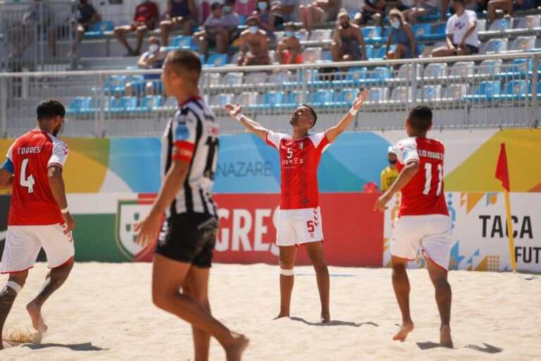 Fut.praia. SC Braga goleia e apura-se para as meias finais da Taça de Portugal