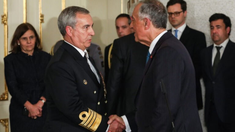 Marcelo fala em três equívocos na saída do chefe do Estado-Maior da Armada&nbsp;