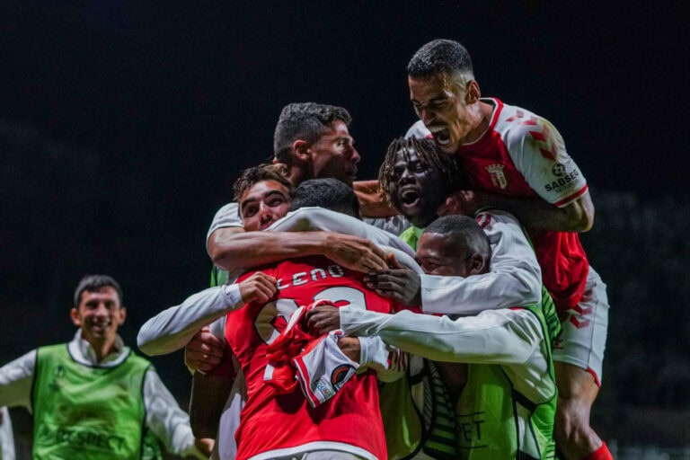Liga Europa: SC Braga vence o Midtjylland por 3-1&nbsp;