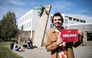 Tomás Gonçalves é o aluno 100.000 da UMinho