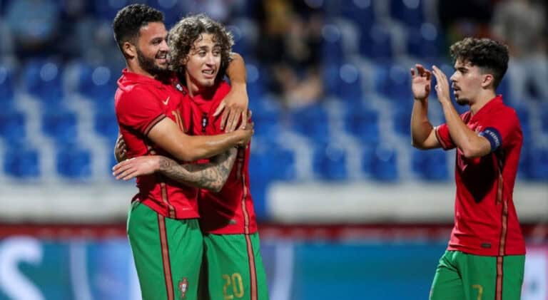 Seleção portuguesa sub-21 goleia Liechtenstein e obtém melhor registo de sempre