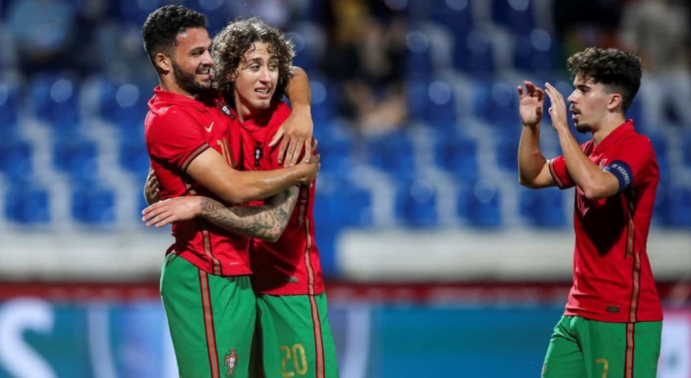 Seleção portuguesa sub-21 goleia Liechtenstein e obtém melhor registo de sempre