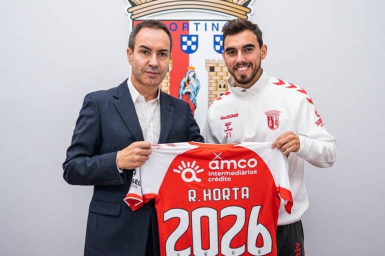 Ricardo Horta prolonga contrato até 2026