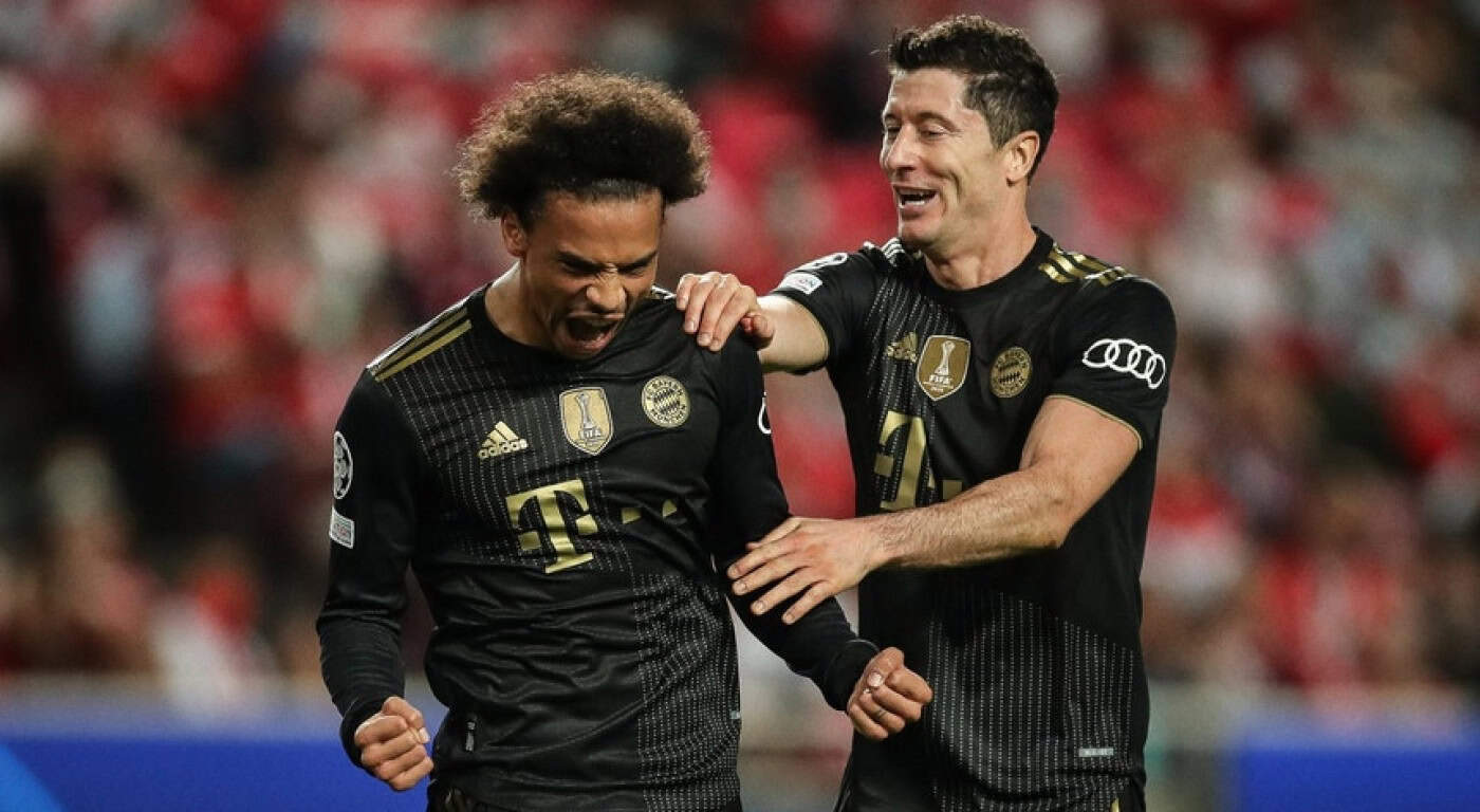 Bayern goleia Benfica na Luz