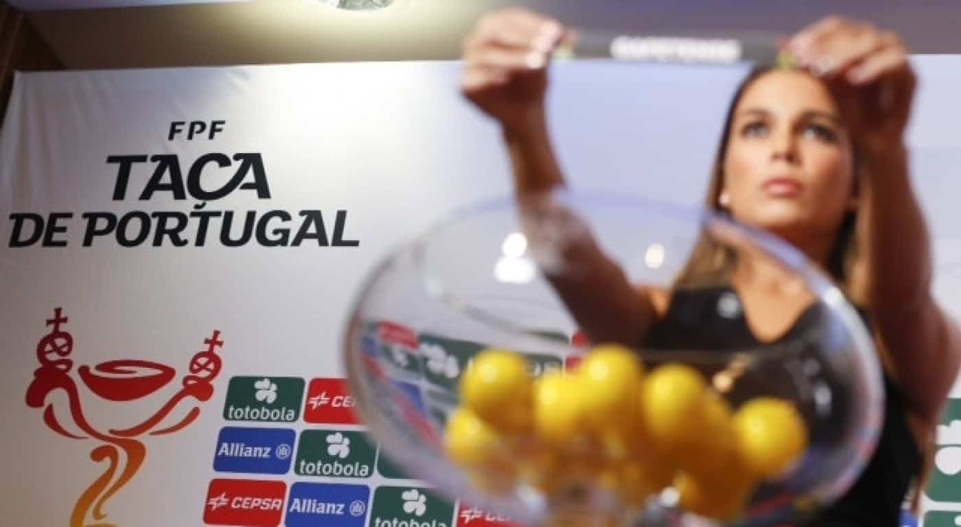 Equipas conhecem hoje os adversários da 4ª eliminatória da Taça de Portugal