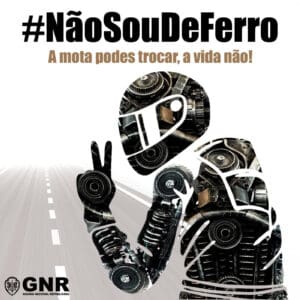 GNR lança campanha de sensibilização destinada a condutores de motos&nbsp;