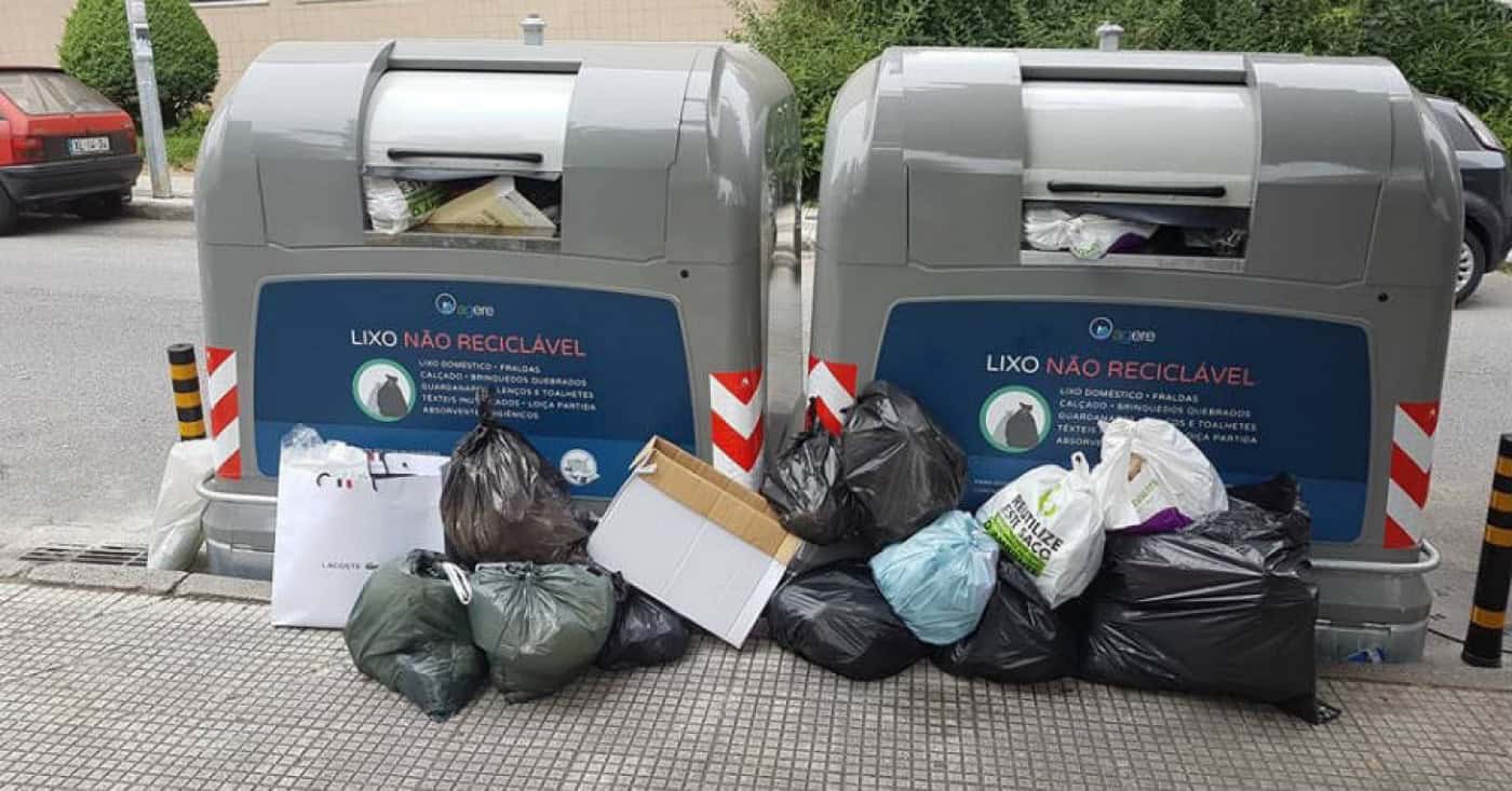 "Imagem de terceiro mundo". PS alerta para sobrelotação de contentores em Braga