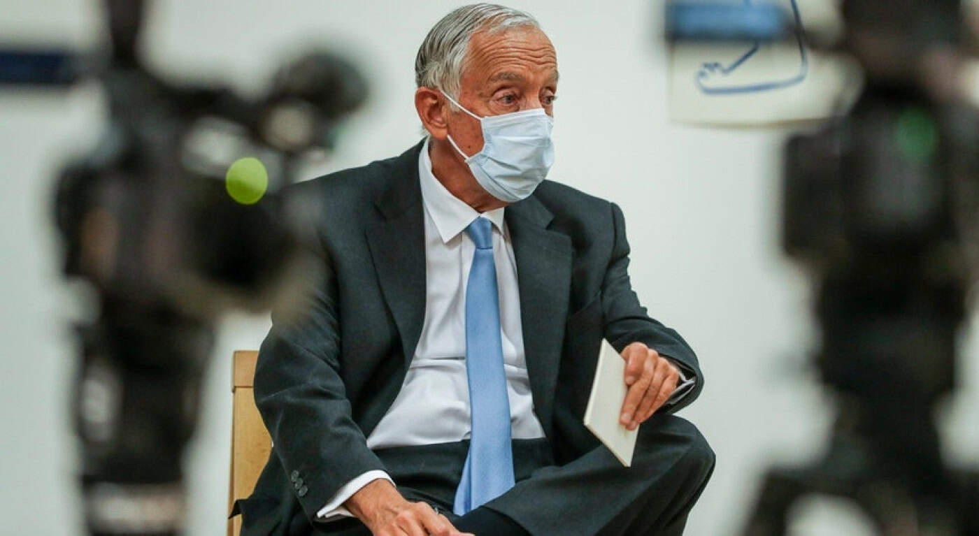 Presidente da República defende reposição do uso de máscara na rua