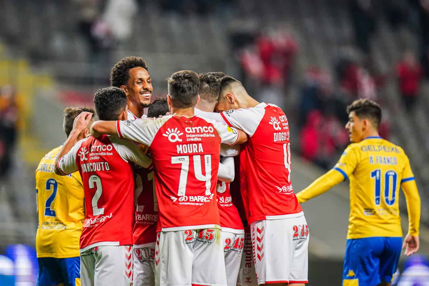 Sporting de Braga vence Estoril Praia e consolida quarto lugar