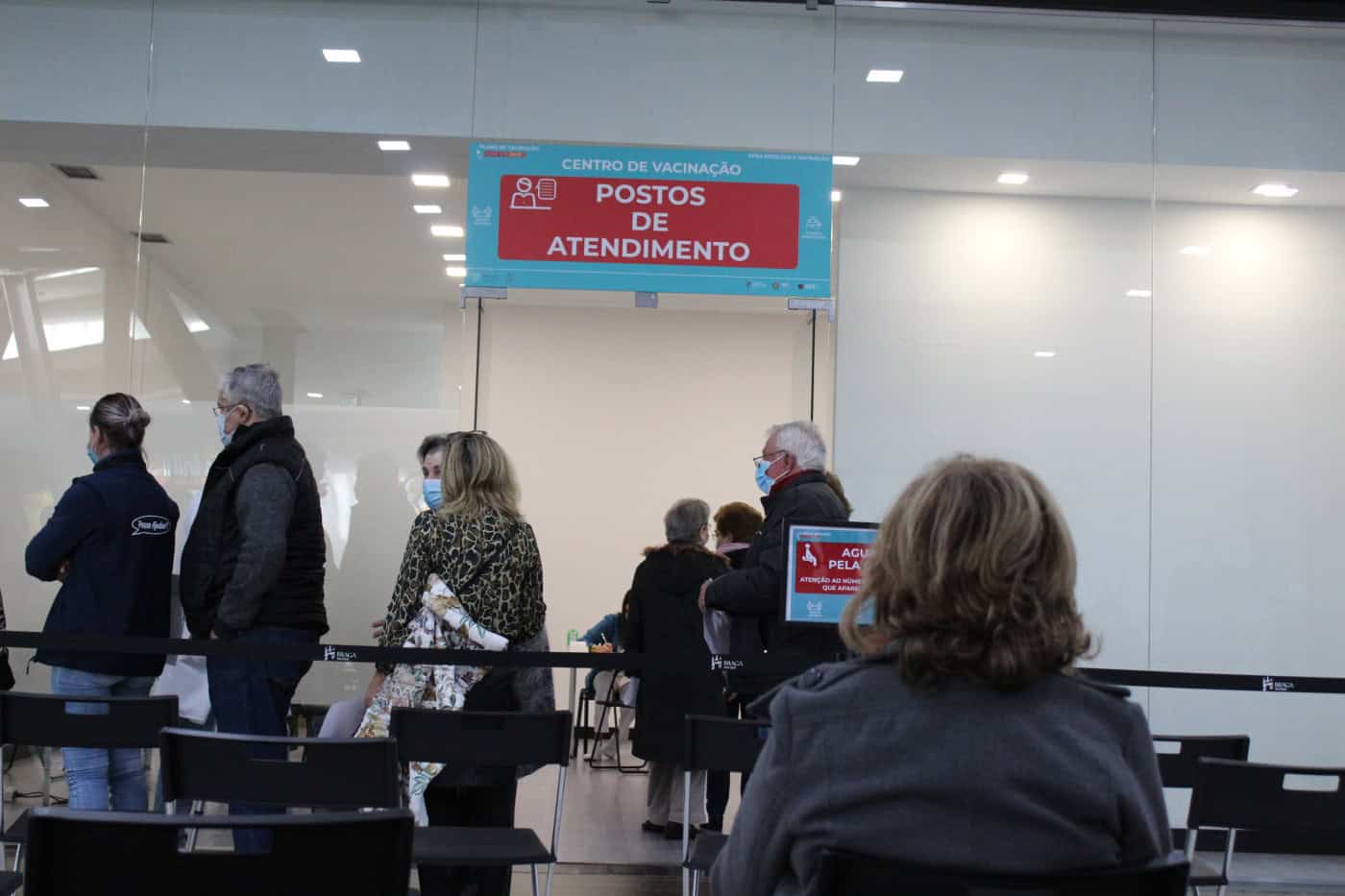 Localização do novo centro de vacinação de Braga não gera consenso entre os utentes