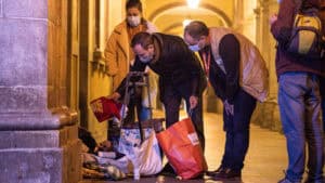 Presidente do SC Braga junta-se à Cruz Vermelha de Braga no apoio aos sem-abrigo