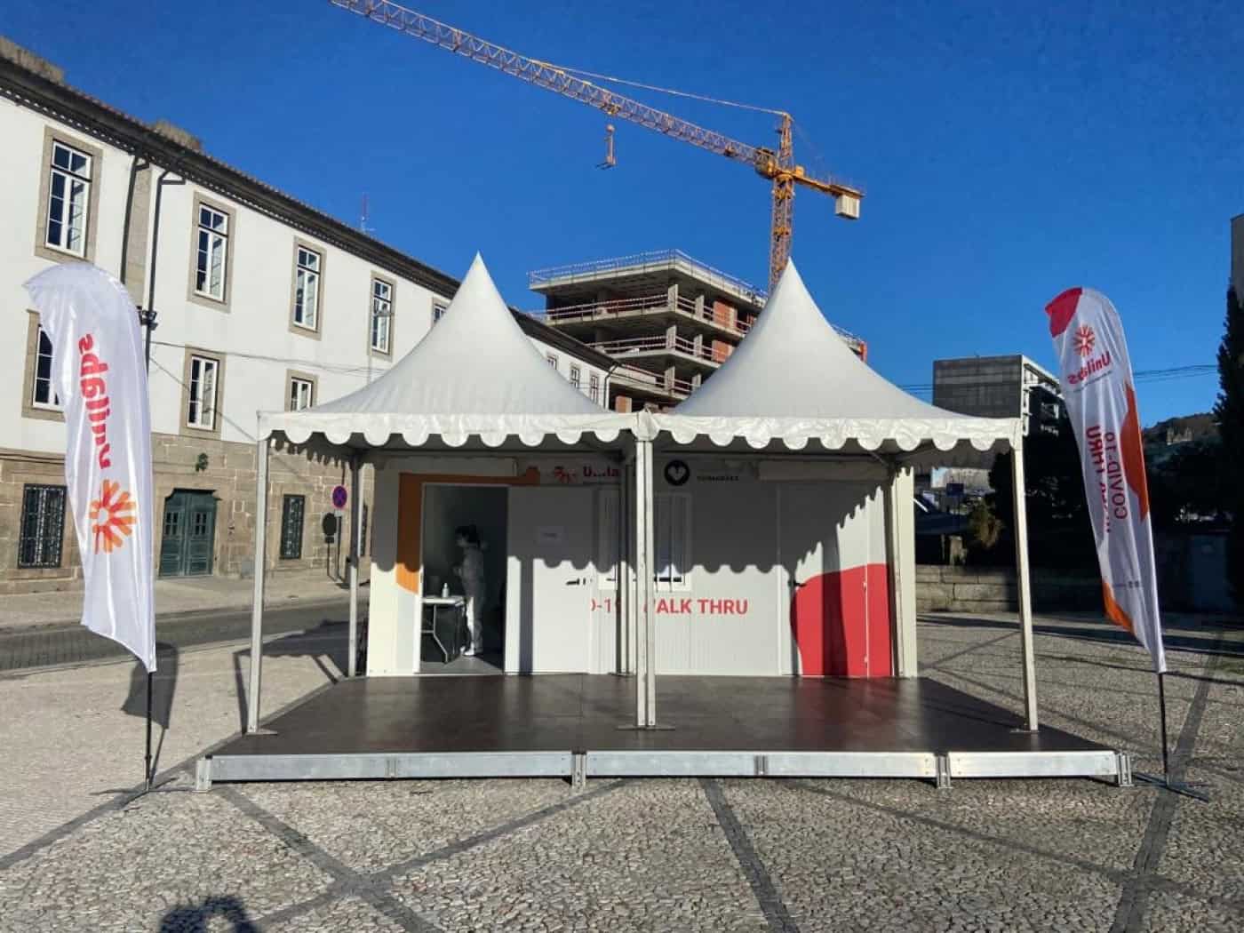 Guimarães disponibiliza testes gratuitos à Covid-19 até final de janeiro