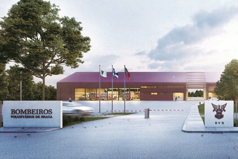 Construção do novo quartel dos Bombeiros de Braga arranca este mês