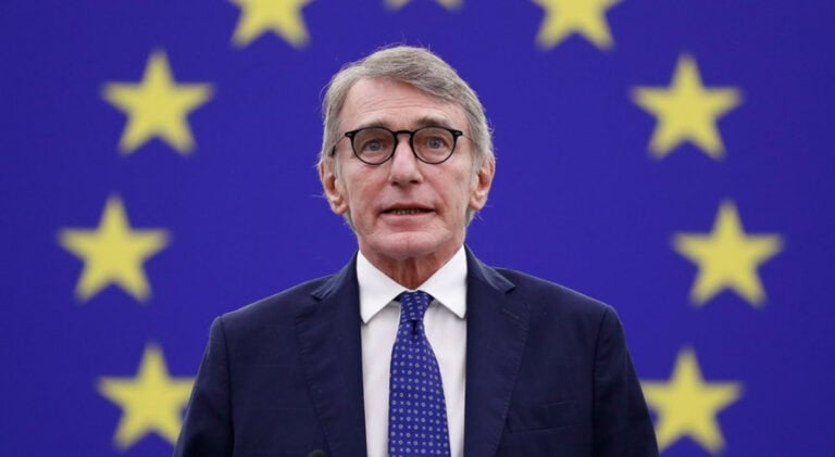 Presidente do Parlamento Europeu morre aos 65 anos&nbsp;