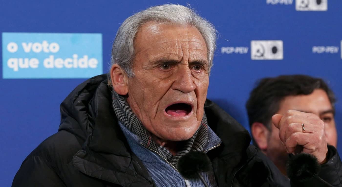 Grande "indefinição" do PS faz com que sejam incertos entendimentos parlamentares - Jerónimo