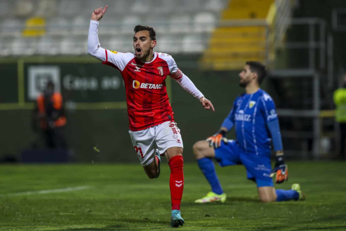 SC Braga vence em Tondela com golo de Ricardo Horta