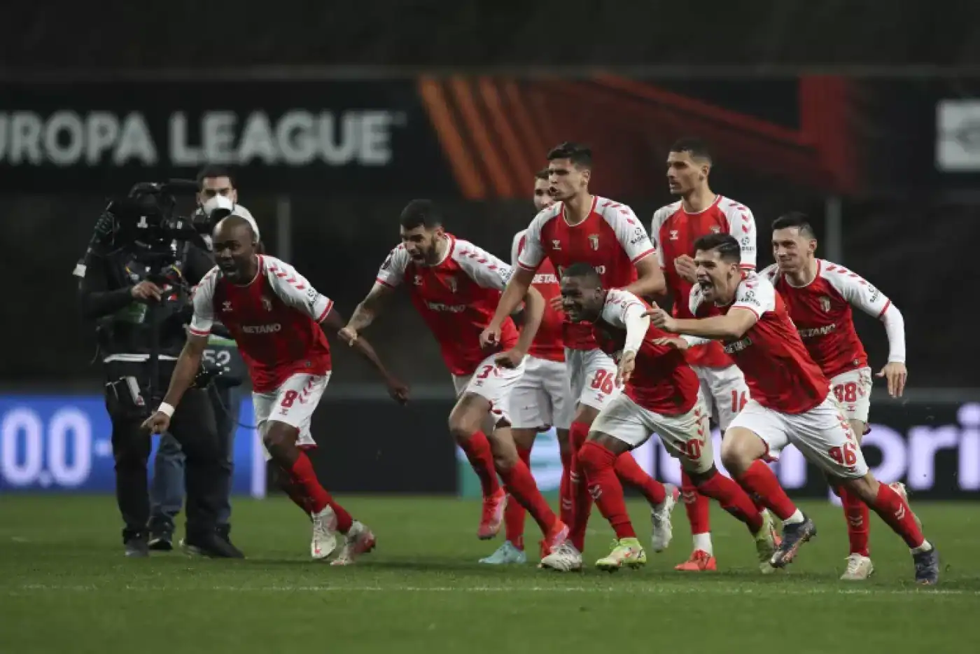 Sc Braga nos 'oitavos' da Liga Europa ao bater Sheriff nos penáltis&nbsp;