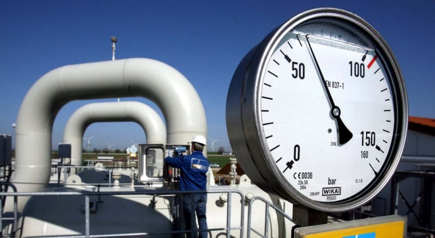 Preço do gás natural sobe 26% para 115MWh