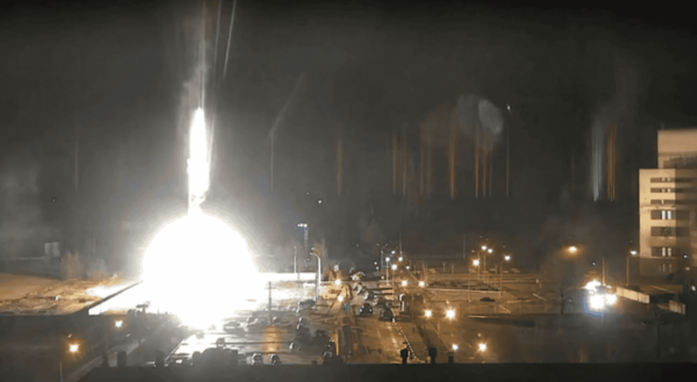 Bombeiros extinguem incêndio em maior central nuclear da Europa