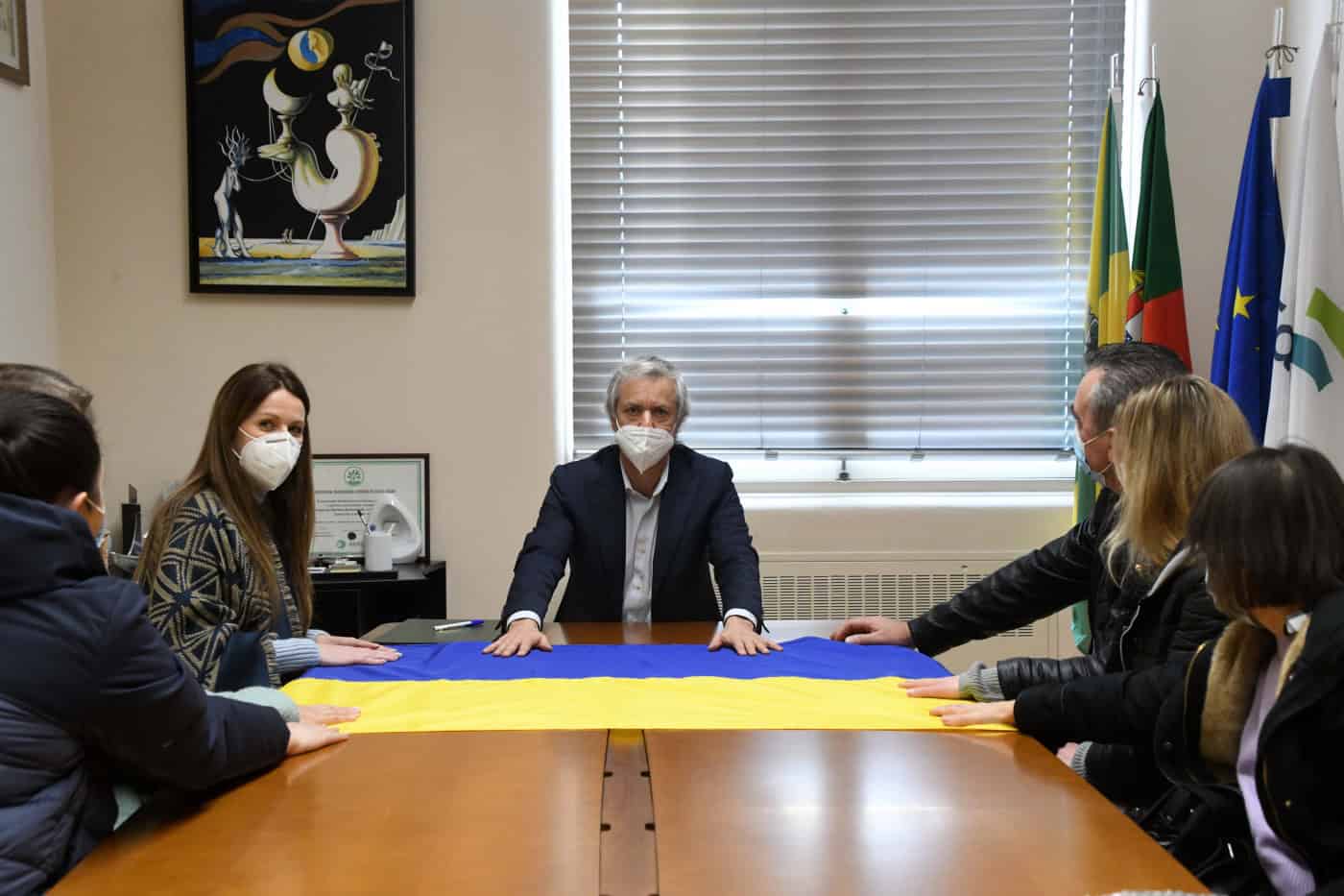 Camiões com bens essenciais partem esta segunda-feira de Famalicão para a Ucrânia