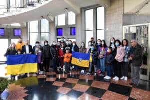 Apoios sociais da Câmara de Famalicão chegam aos refugiados ucranianos