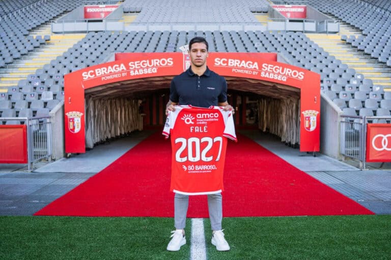 Miguel Falé renova com SC Braga até 2027