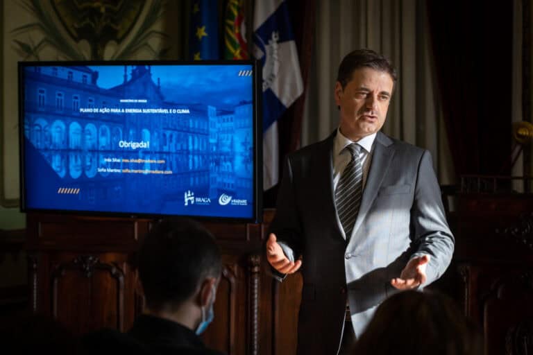 Braga revê metas e avança com redução em 55% das emissões de CO2 até 2030