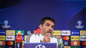 Nélson Veríssimo quer viver uma "grande noite europeia" frente ao Liverpool 